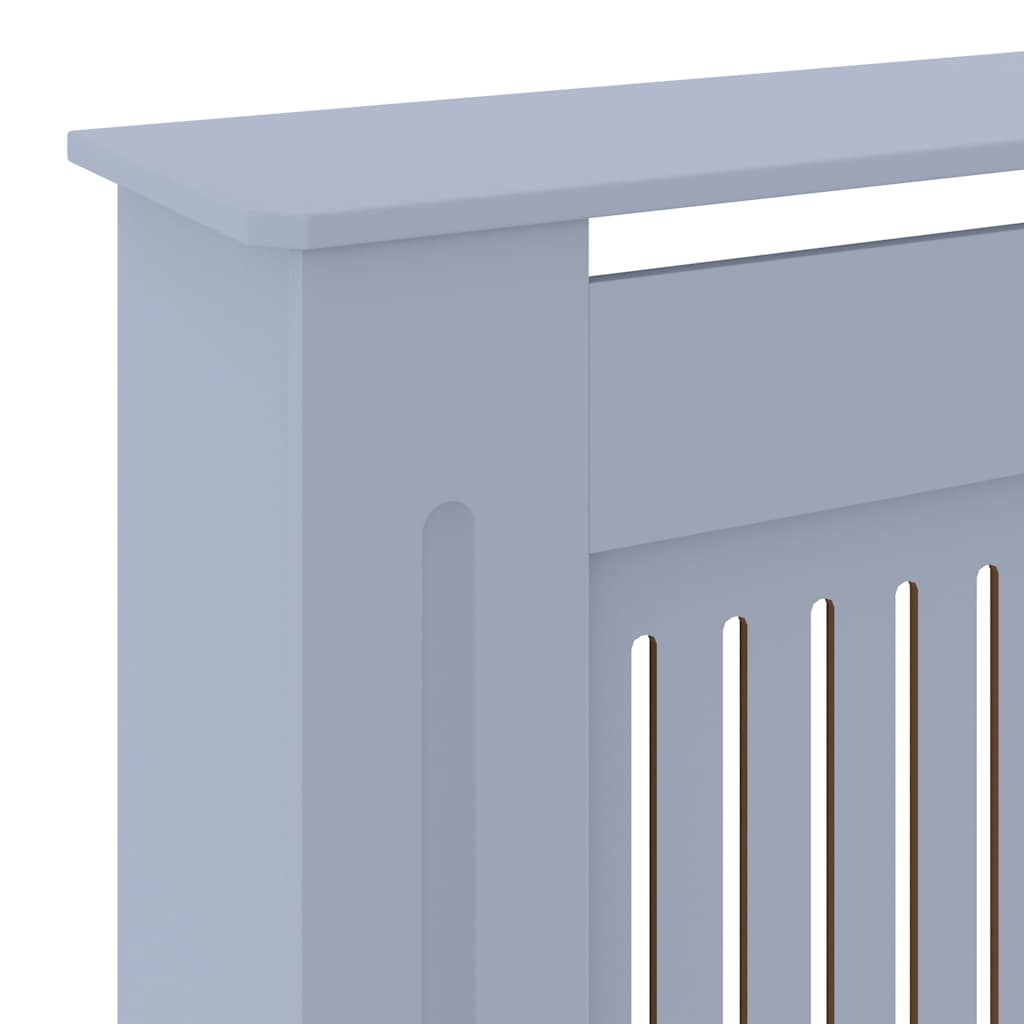radiatorskjuler 205 cm MDF grå