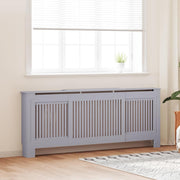 radiatorskjuler 205 cm MDF grå