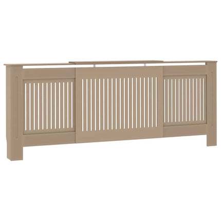 radiatorskjuler 205 cm konstrueret træ