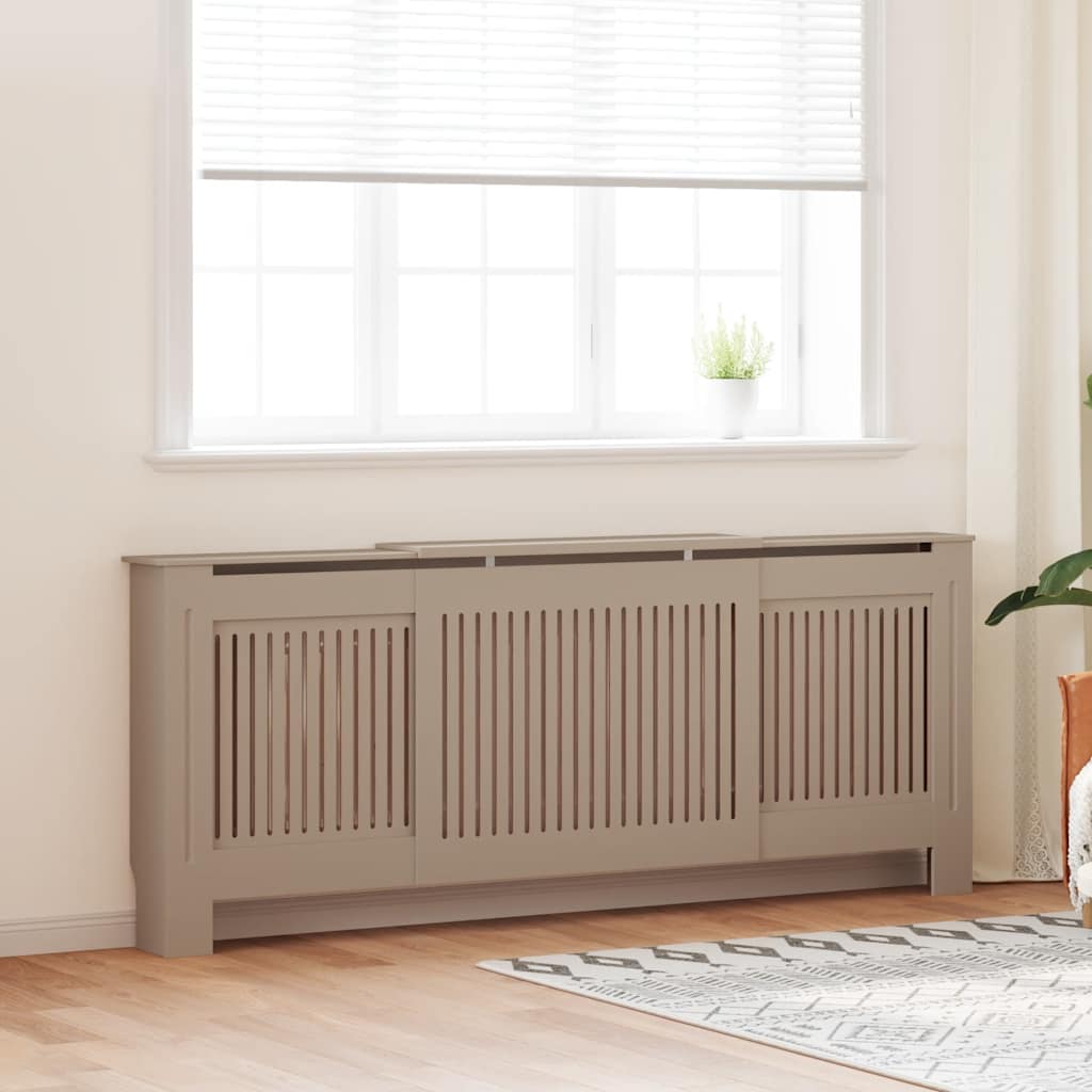 radiatorskjuler 205 cm konstrueret træ