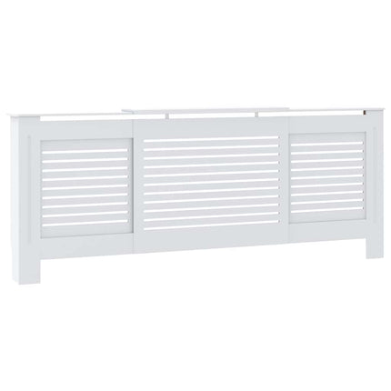 radiatorskjuler 205 cm MDF hvid