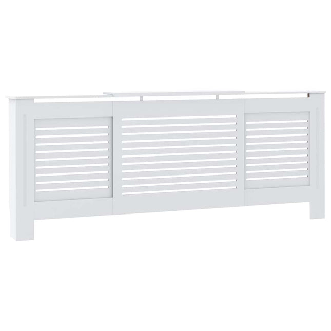 radiatorskjuler 205 cm MDF hvid