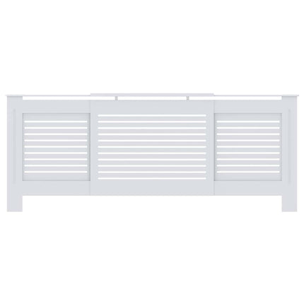 radiatorskjuler 205 cm MDF hvid