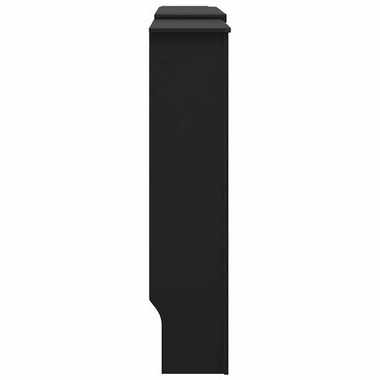 radiatorskjuler 205 cm MDF sort