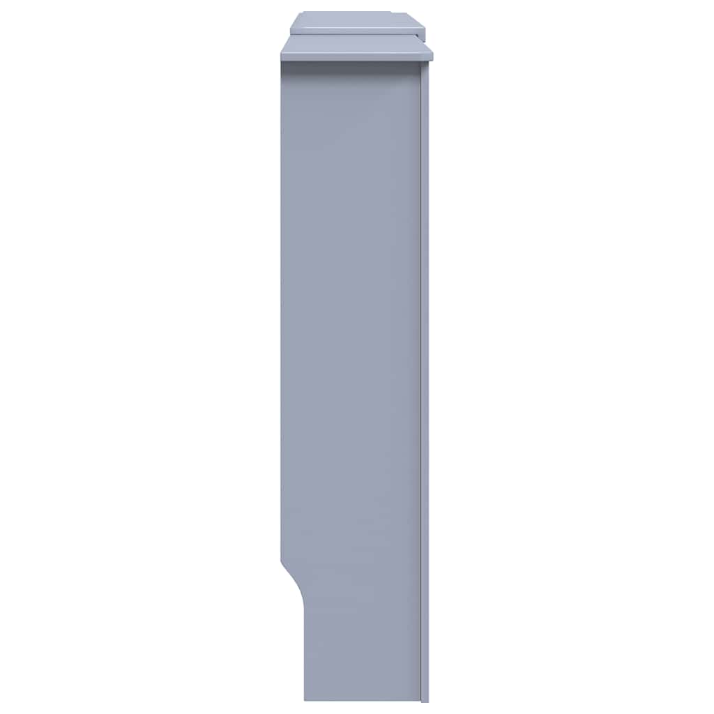 radiatorskjuler 205 cm MDF grå