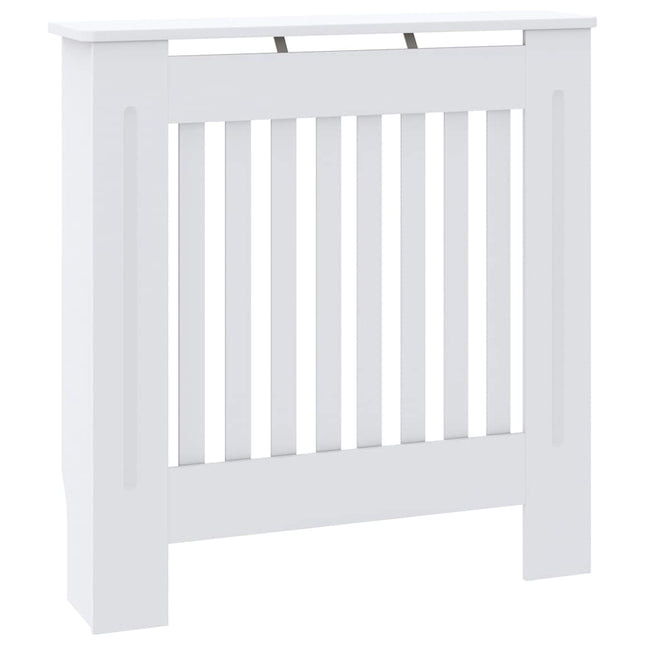 radiatorskjuler 78 cm konstrueret træ hvid