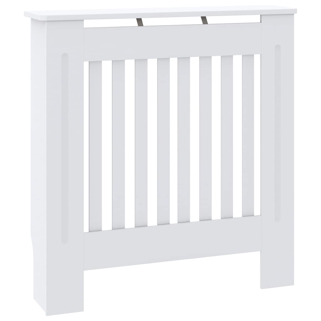 radiatorskjuler 78 cm konstrueret træ hvid