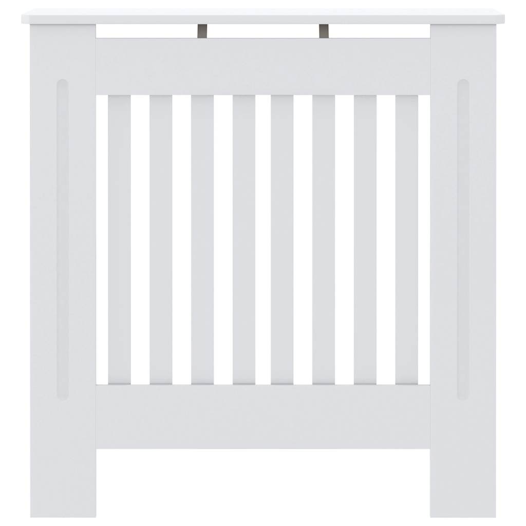 radiatorskjuler 78 cm konstrueret træ hvid