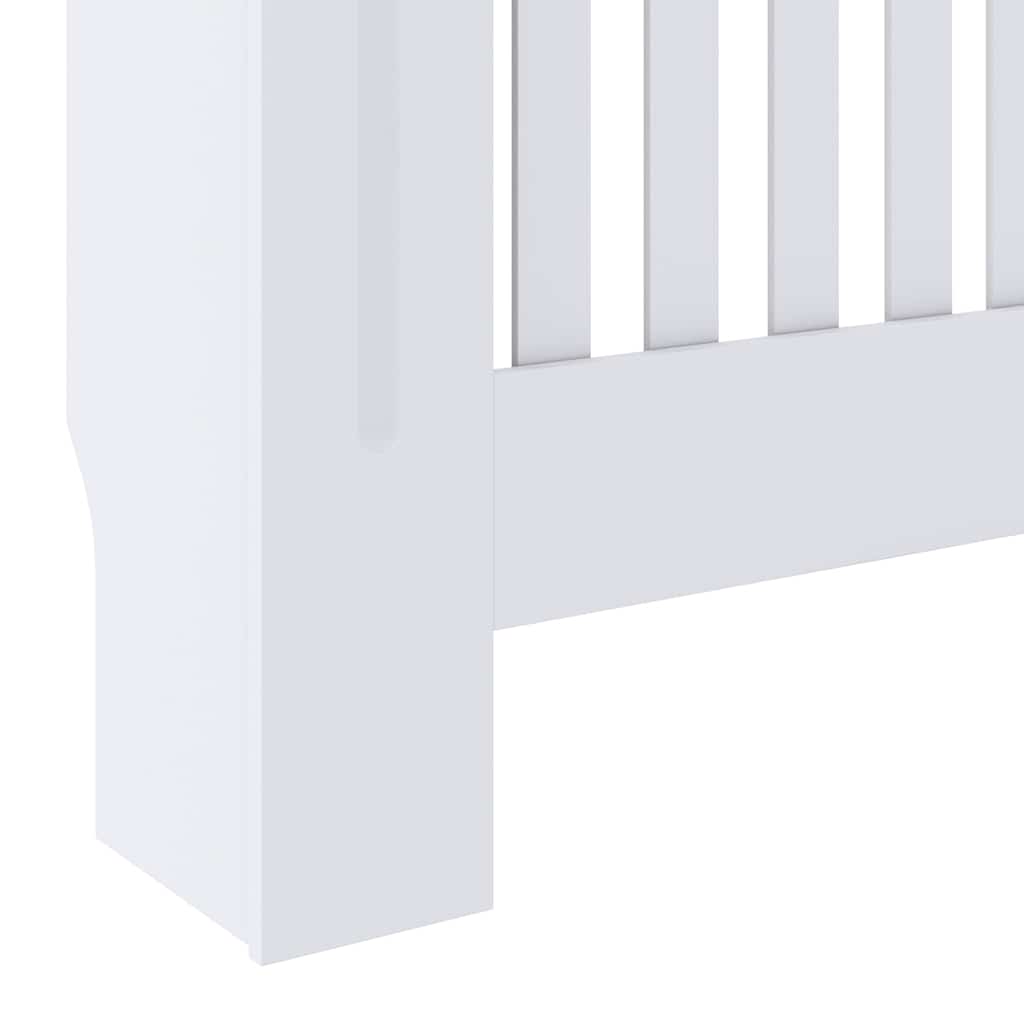 radiatorskjuler 78 cm konstrueret træ hvid