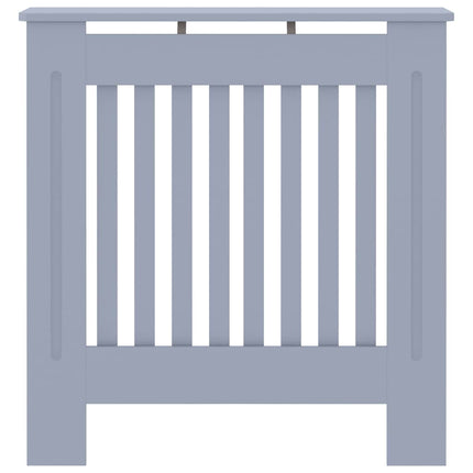 radiatorskjuler 78 cm konstrueret træ grå