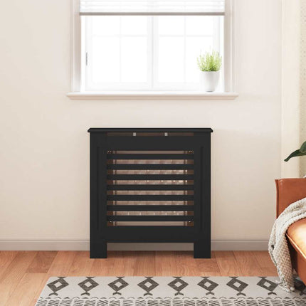 radiatorskjuler 78 cm MDF sort