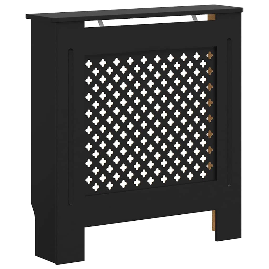radiatorskjuler 78 cm MDF sort