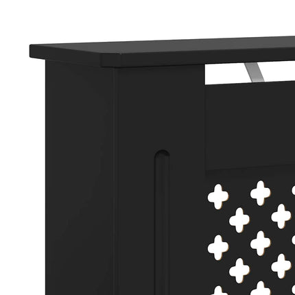 radiatorskjuler 78 cm MDF sort