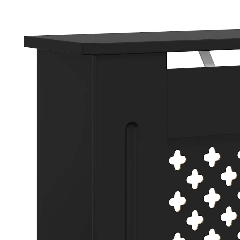 radiatorskjuler 78 cm MDF sort