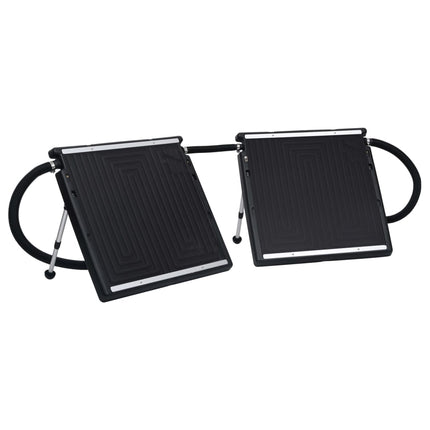 dobbelt solpanel til pool 150x75 cm