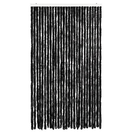 insektgardin 118x200 cm chenille antracitgrå