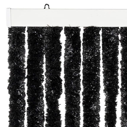 insektgardin 118x200 cm chenille antracitgrå