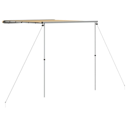 markise til campingvogne 1,8x2,5x2,15 m beige