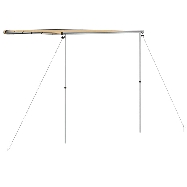 markise til campingvogne 1,8x2,5x2,15 m beige