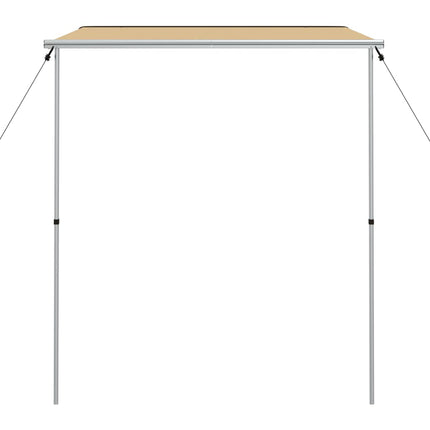 markise til campingvogne 1,8x2,5x2,15 m beige