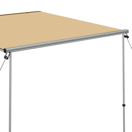 markise til campingvogne 1,8x2,5x2,15 m beige