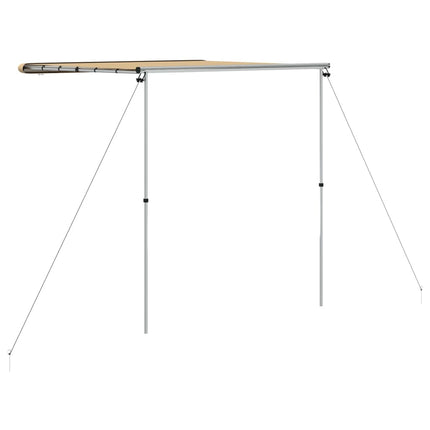 markise til campingvogne 2x2x2,15 m beige