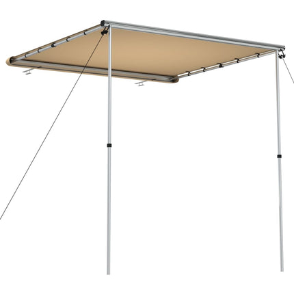 markise til campingvogne 2x2x2,15 m beige