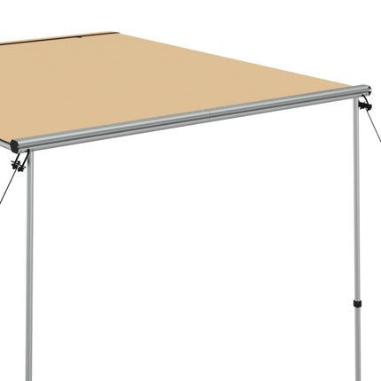 markise til campingvogne 2,4x2,5x2,15 m beige