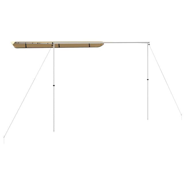 markise til campingvogne 2,4x3x2,15 m beige