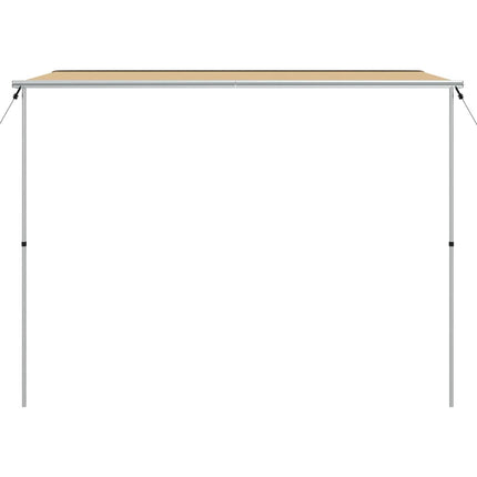solsejl til campingvogn 3x2,5x2,15 m beige