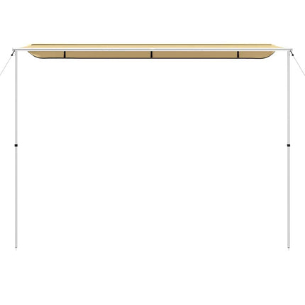 solsejl til campingvogn 4x2,5x2,15 m beige