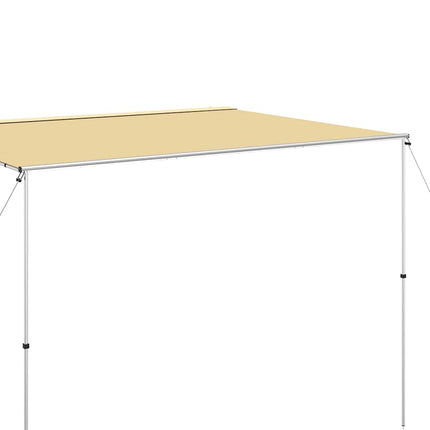 solsejl til campingvogn 4x2,5x2,15 m beige