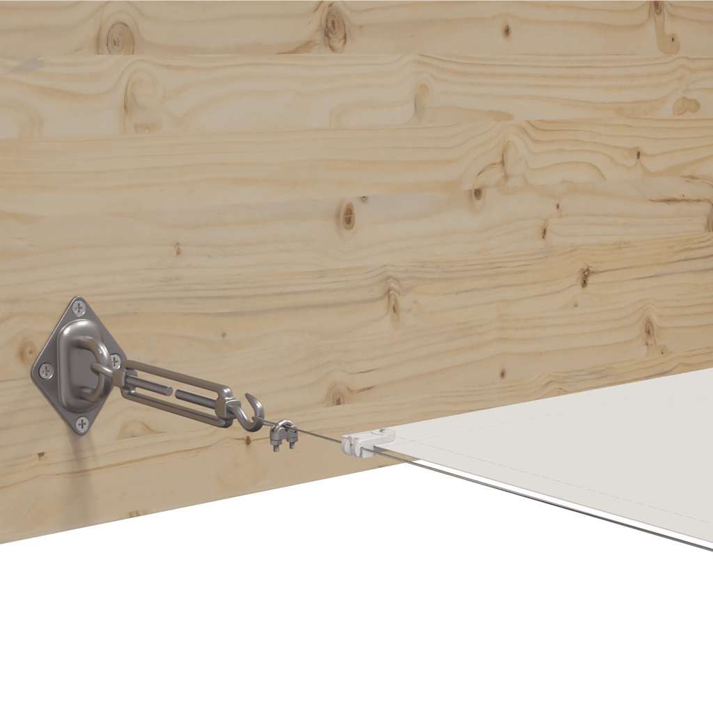 lodret markise 60x800 cm oxfordstof hvid