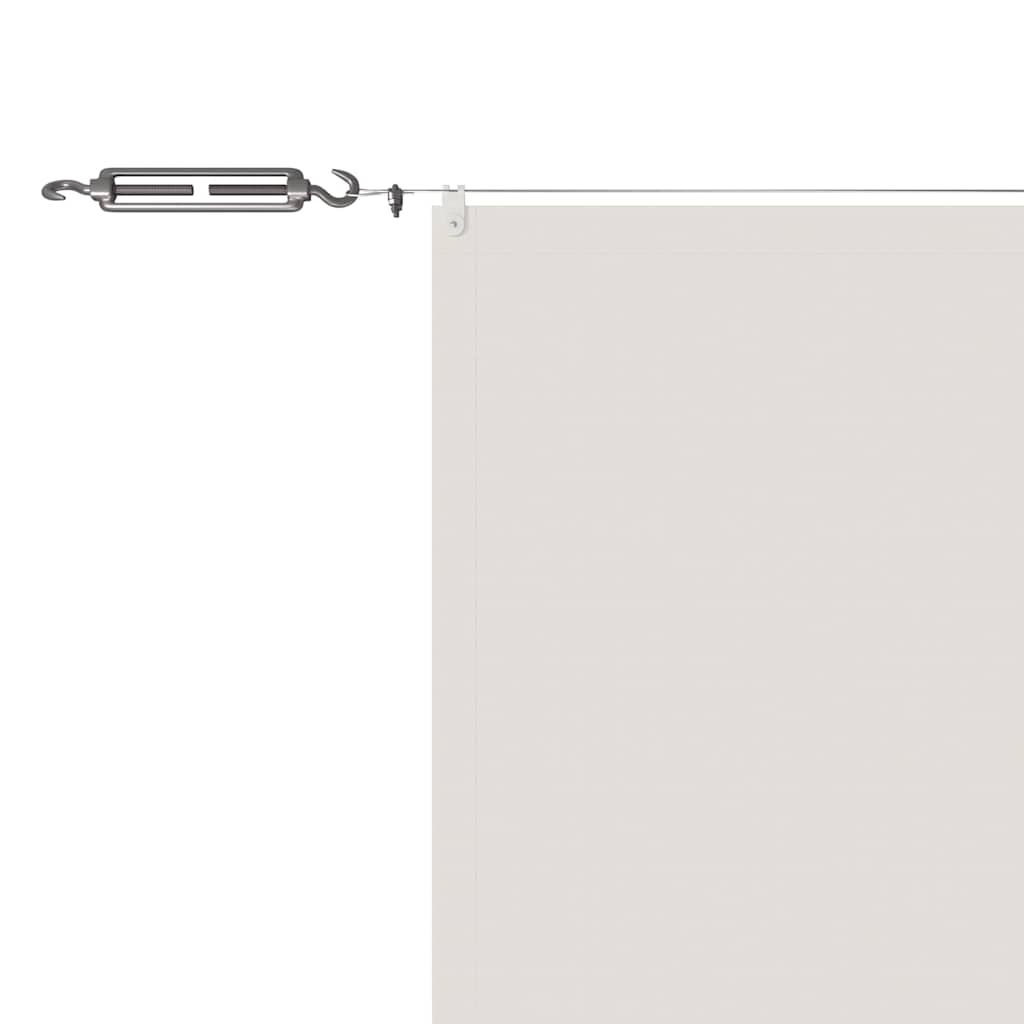 lodret markise 60x800 cm oxfordstof hvid