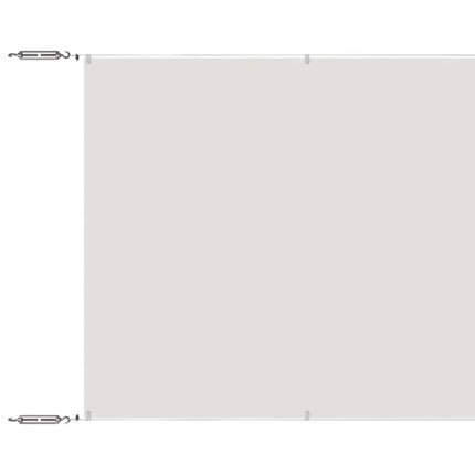 lodret markise 100x1000 cm oxfordstof hvid
