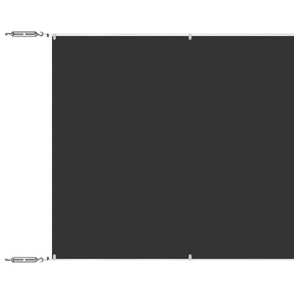 lodret markise 140x600 cm oxfordstof antracitgrå