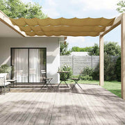 lodret markise 60x600 cm oxfordstof beige