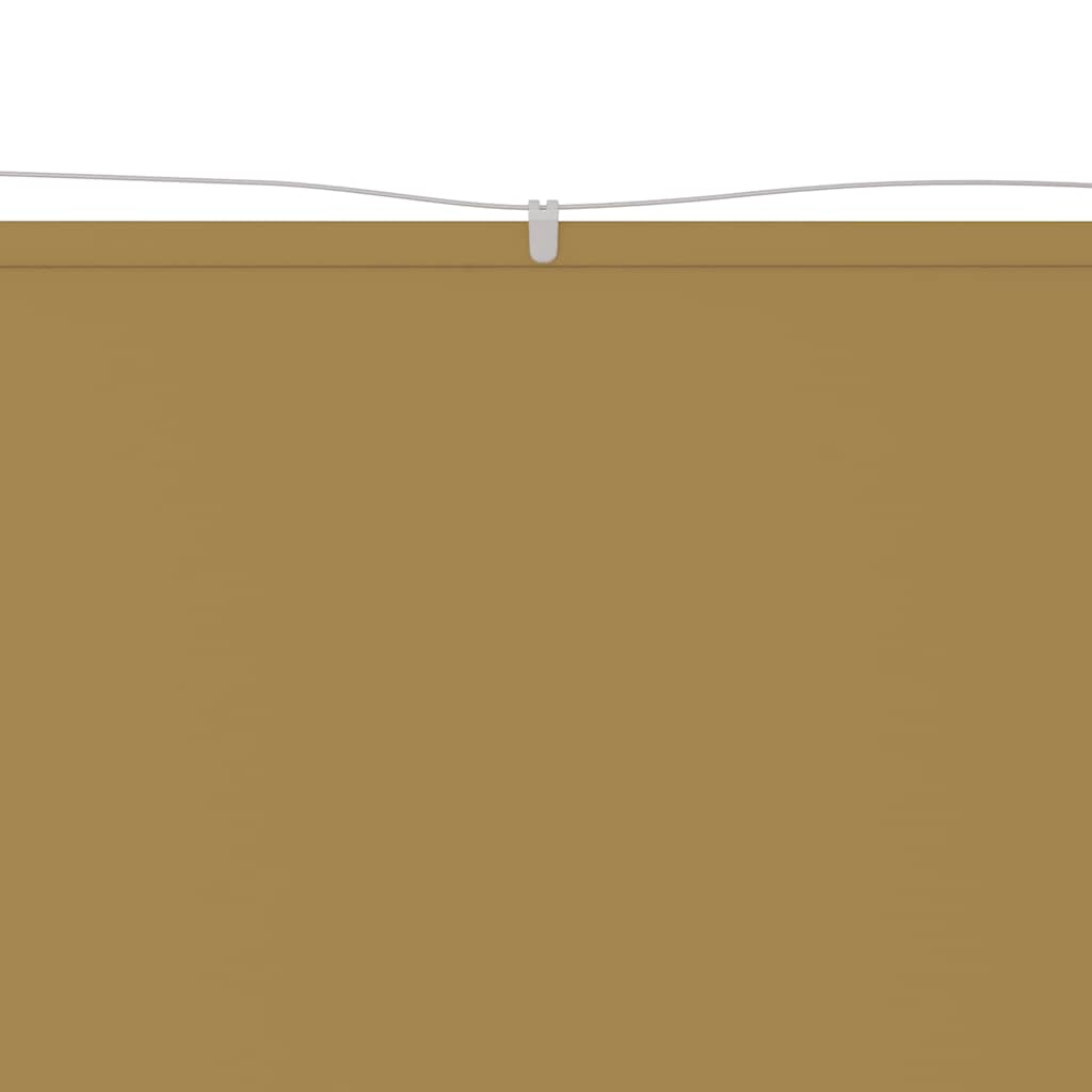 lodret markise 60x800 cm oxfordstof beige