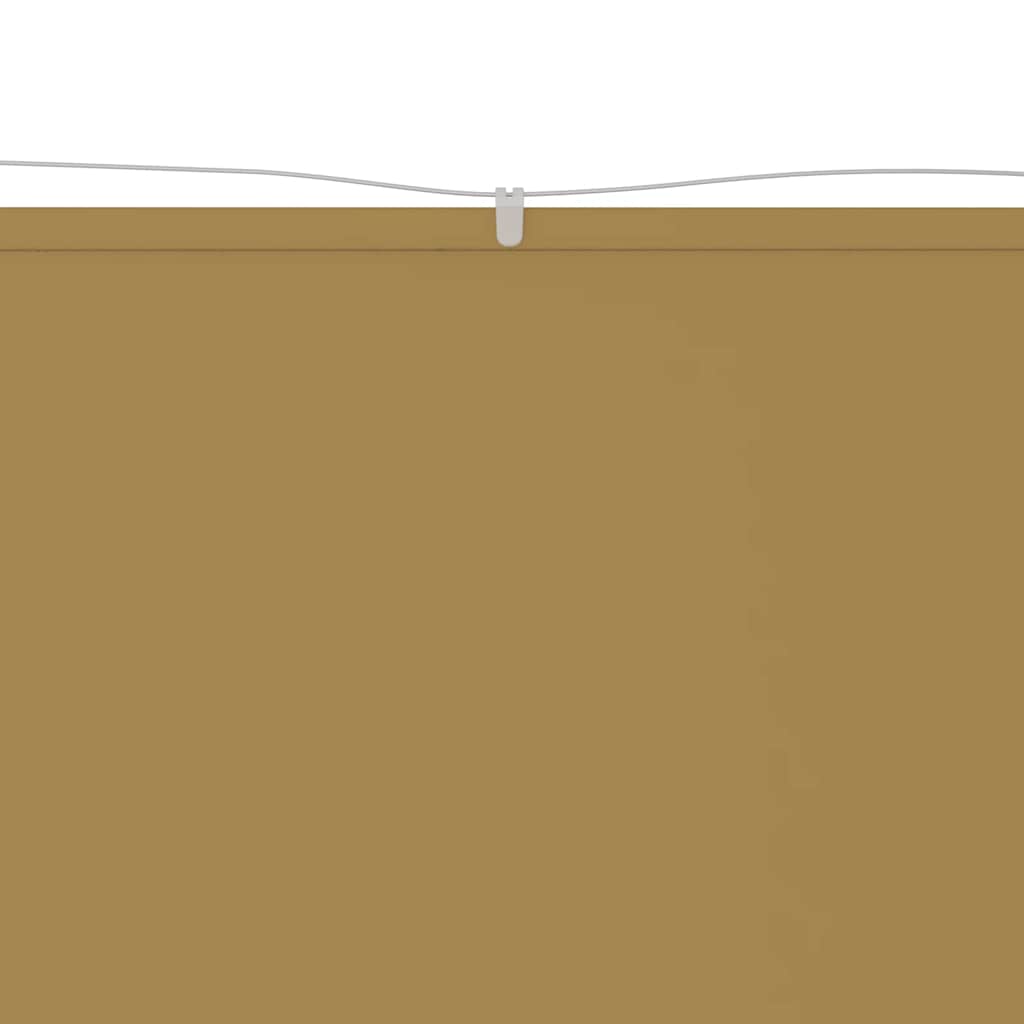 lodret markise 100x1000 cm oxfordstof beige