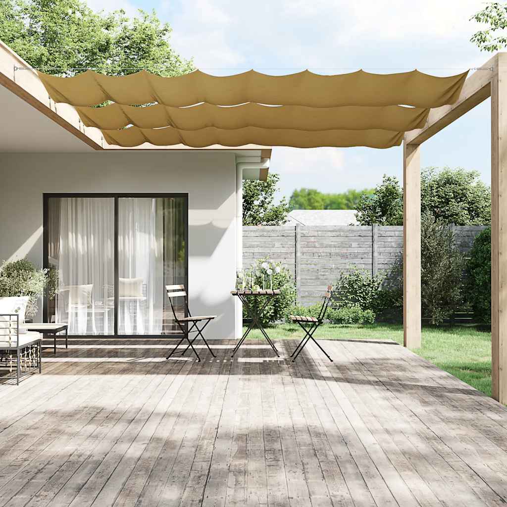 lodret markise 100x1000 cm oxfordstof beige
