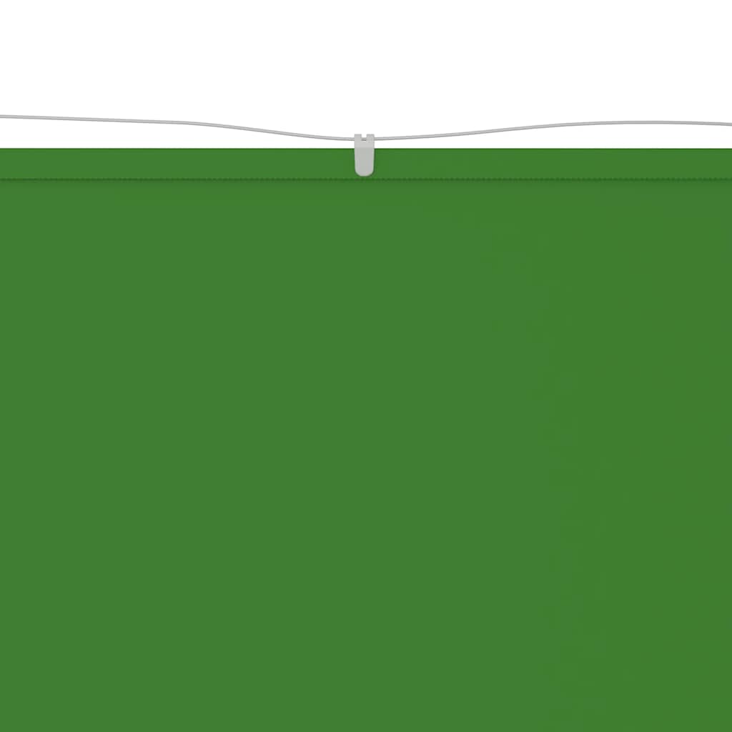 lodret markise 60x600 cm oxfordstof lysegrøn