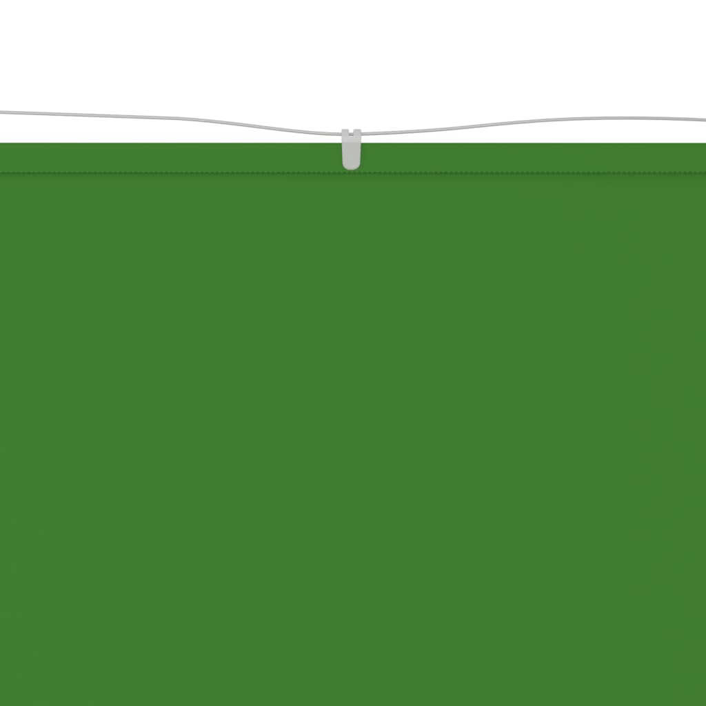 lodret markise 100x420 cm oxfordstof lysegrøn