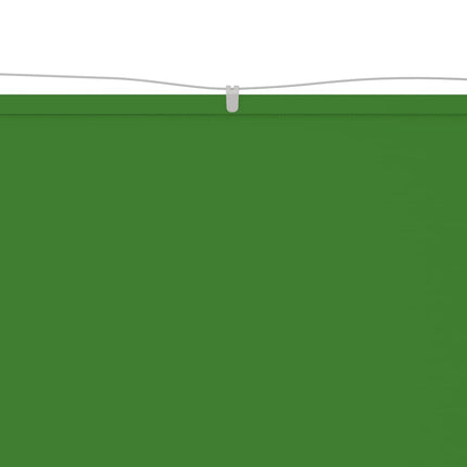 lodret markise 140x420 cm oxfordstof lysegrøn