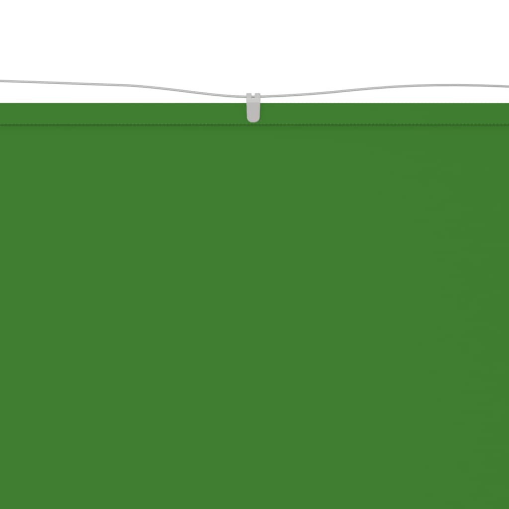 lodret markise 140x420 cm oxfordstof lysegrøn