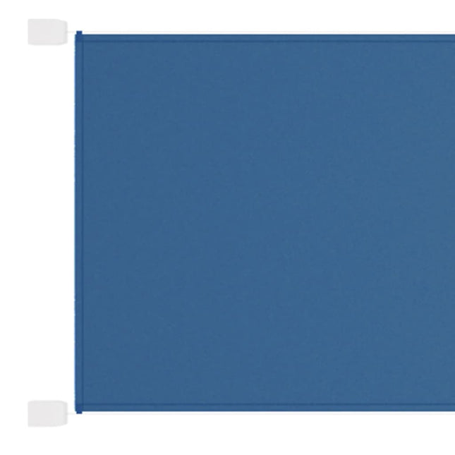 lodret markise 100x360 cm oxfordstof blå