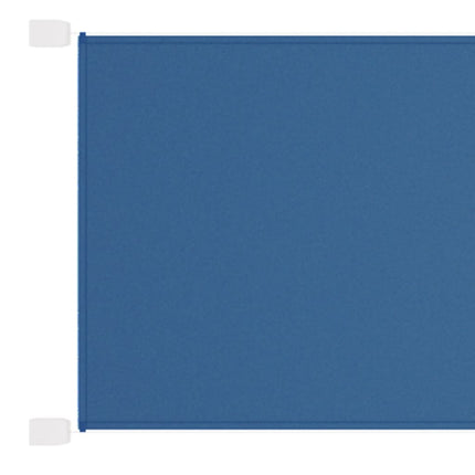 lodret markise 140x420 cm oxfordstof blå
