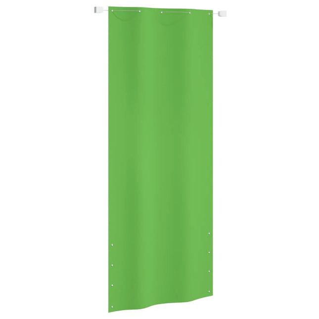 altanafskærmning 100x240 cm oxfordstof lysegrøn