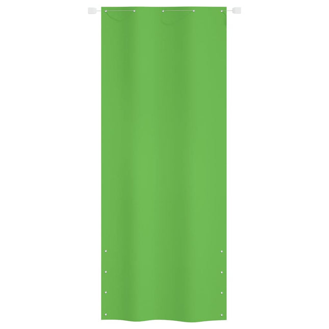 altanafskærmning 100x240 cm oxfordstof lysegrøn