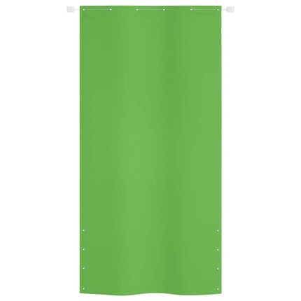 altanafskærmning Oxfordstof 120x240 cm lysegrøn