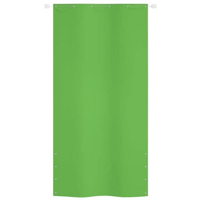 altanafskærmning Oxfordstof 120x240 cm lysegrøn